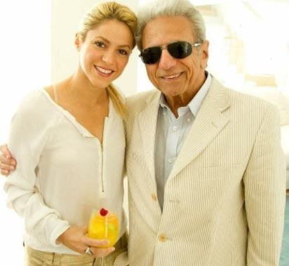 Lucila Mebarak ex-husband and stepdaughter Shakira.